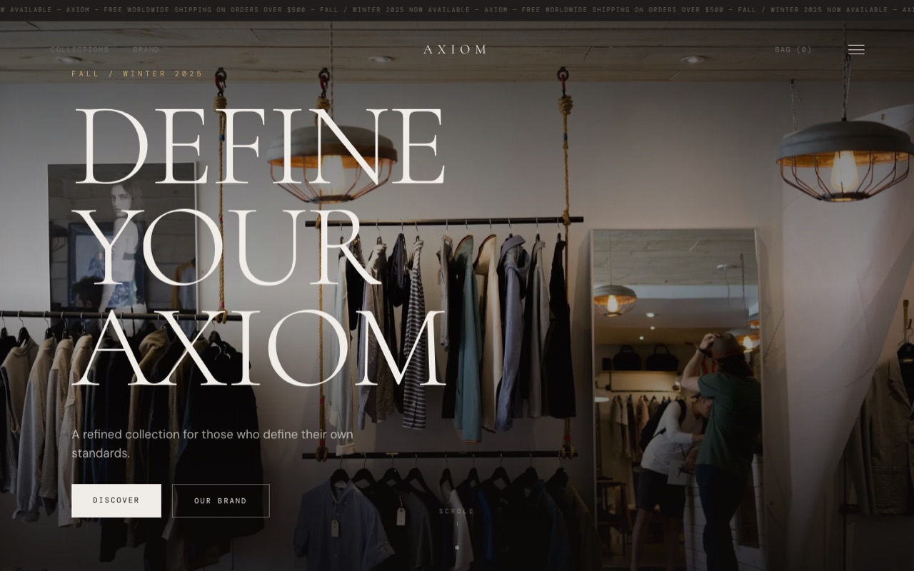 AXIOM website